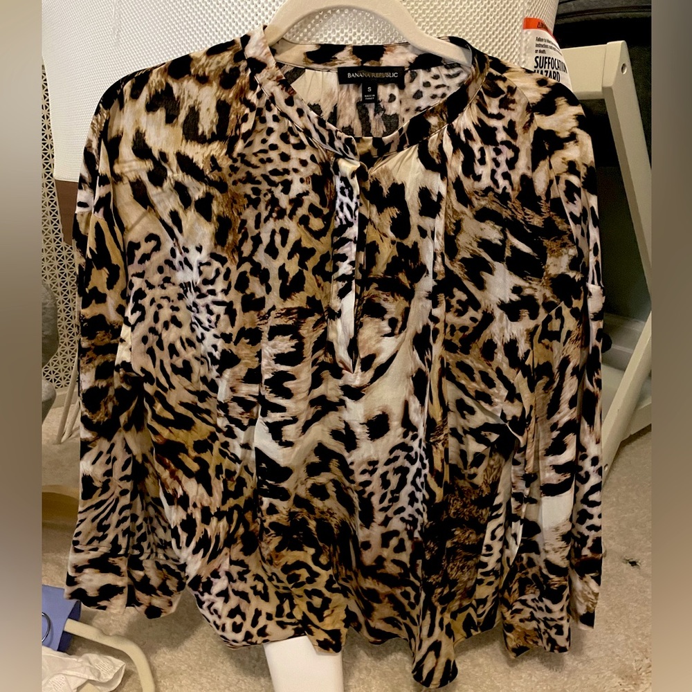 Leopard blouse